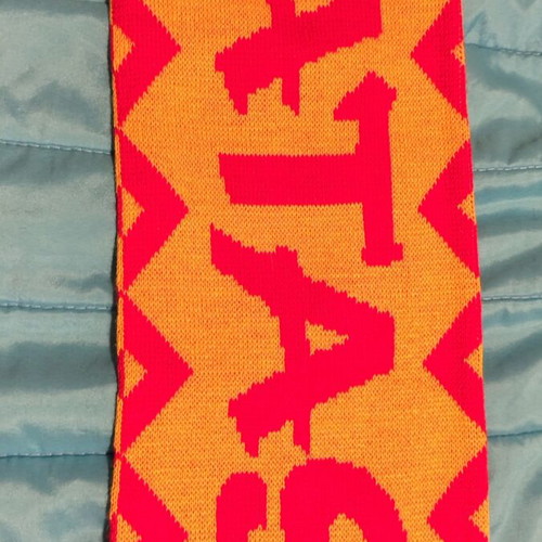 Galatasaray SK knitted scarf like new, authentic 2015-16