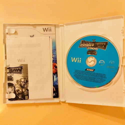 WWE Smackdown vs Raw 2008 used for Nintendo Wii