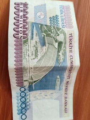 Turkish banknotes authentic, like new