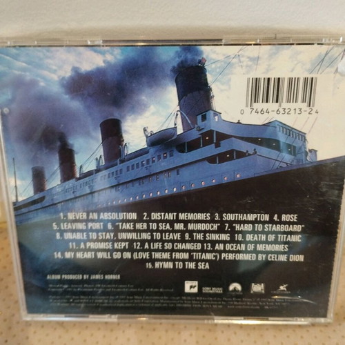 Titanic Music From The Motion Picture CD like new, pop