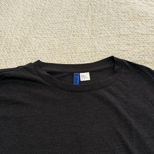 H&M short-sleeve shirt like new, dark gray-black, size M