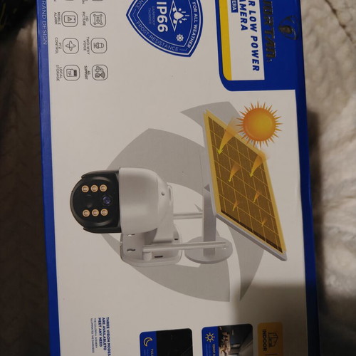 Jortan Dual Mode Camera WiFi + 4G with Solar Panel new