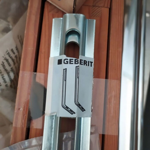 Geberit hanging toilet supports new