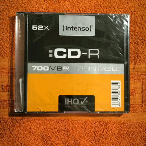 Blank CD-R 700mb sealed new