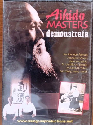 Aikido Masters Demonstrate DVD sealed