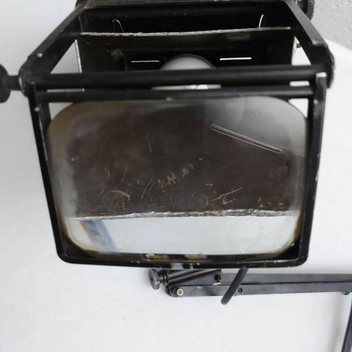 Old industrial lamp from printing machine A1786