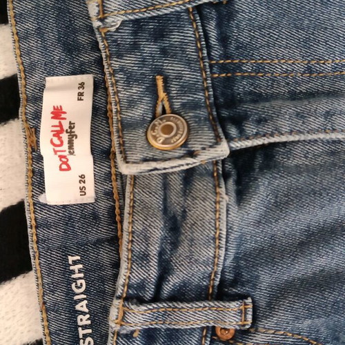 Don't Call Me Jennyfer straight jeans like new, blue