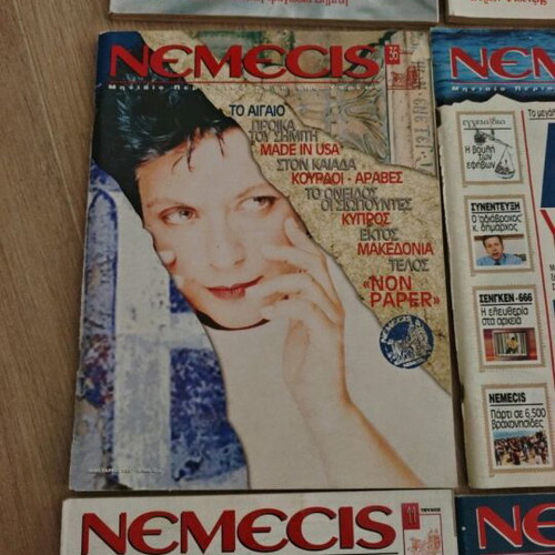 Nemecis magazine like new, 9 issues of political and social review