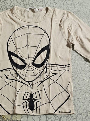 Spiderman Long Sleeve Shirt Like New for Boys 5-6 Years