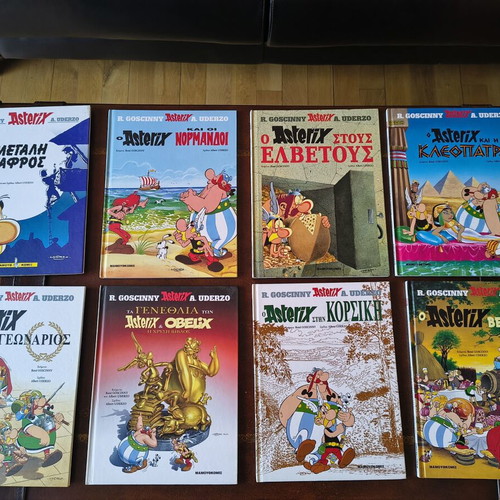 Asterix complete hardcover luxury edition set, 36 volumes