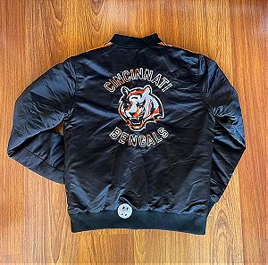 NFL Cincinnati Bengals New Era Αντρική Ζακέτα, Medium καινούργιo μπουφάν bomber jacket