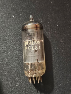 Philips PCL84 tube used, triode/pentode