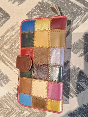 Modern women's wallet new, colorful