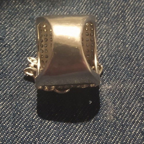 Jools statement ring used with butterflies and sparkling stones