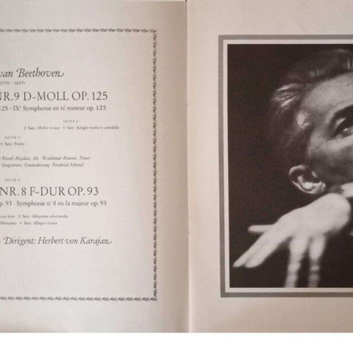 Beethoven Symphonie Nr.8 double LP used, classical