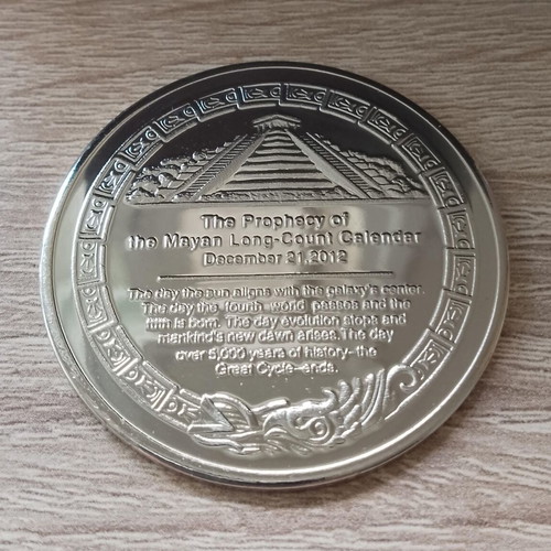 Mexico Maya Medal 2012 like new, commemorative coin