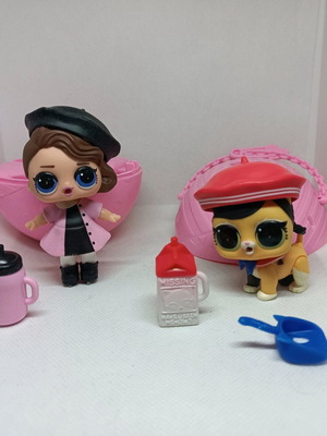 Lol Surprise doll and pet set like new