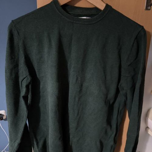 The Basics blouse used, green, size M