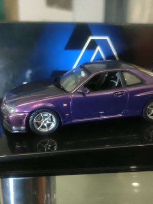 Nissan Skyline GT-R 1/43 midnight purple Autoart καινούργιο