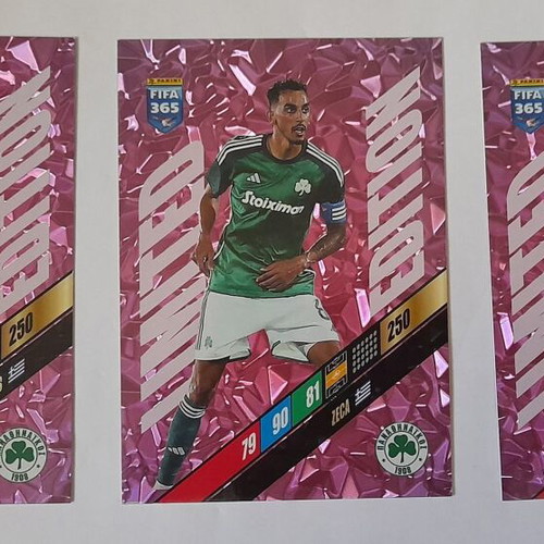 FIFA 365 2023-2024 Adrenalyn XXL cards Panathinaikos full set of 11