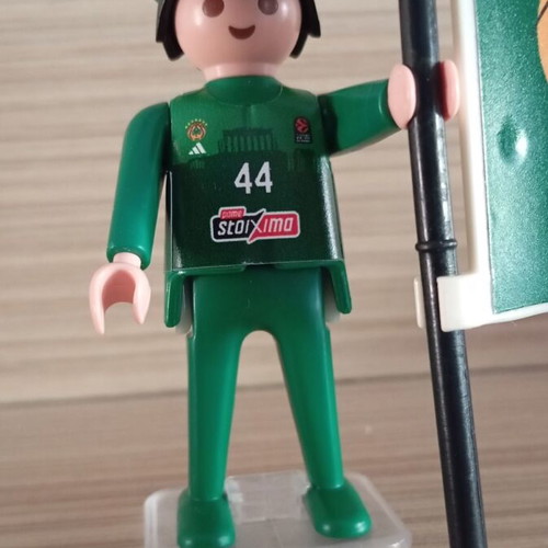 Playmobil fan figure of PAO basketball team like new