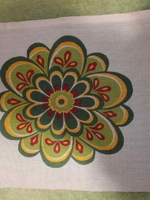 Canvas for embroidery Mandala like new