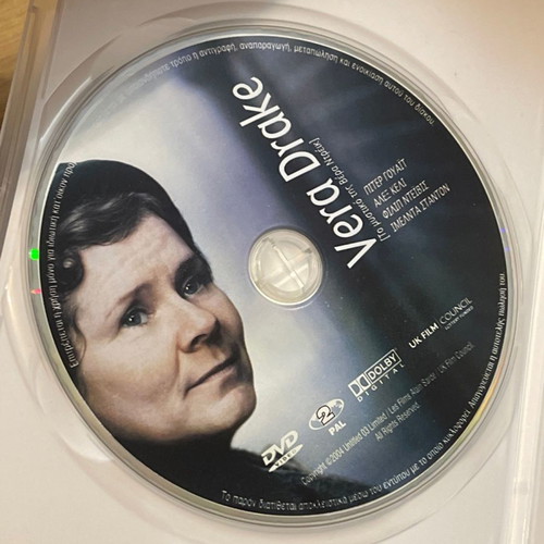 Vera Drake DVD new, social drama with subtitles