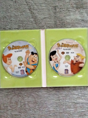 The Flintstones The First Season DVD used, dubbed with Greek subtitles