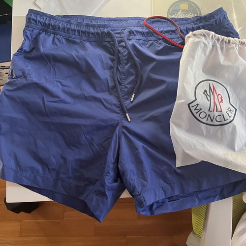Moncler swim shorts, size large, with bag