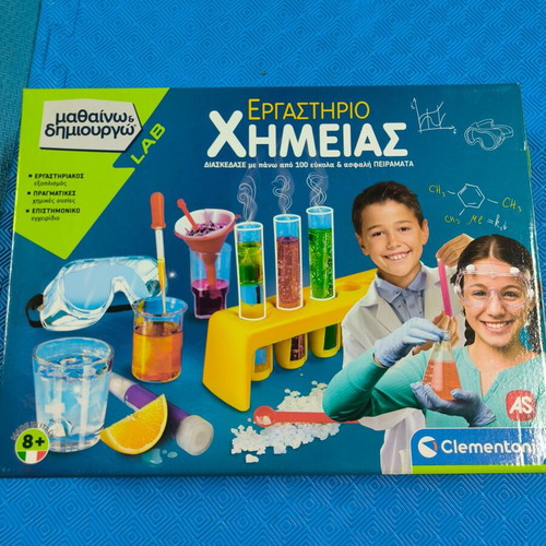 Clementoni Learn & Create Lab Chemistry Workshop educational set new
