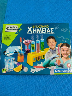 Clementoni Learn & Create Lab Chemistry Workshop educational set new