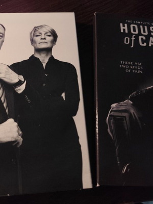 DVD HOUSE OF CARDS THE COMPLETE FIRST AND SECOND SEASONS
