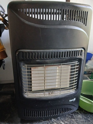 Gas heater used