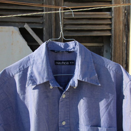Nautica shirt turquoise size M like new