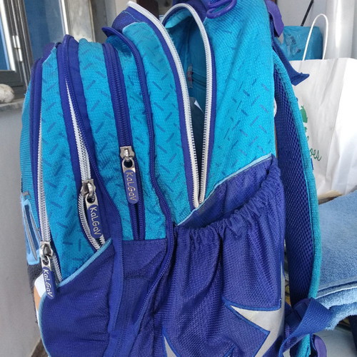 KALGAV school bag used with insulated lunch compartment and trolley