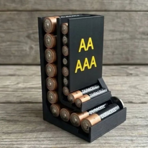 Battery organizer new, printed