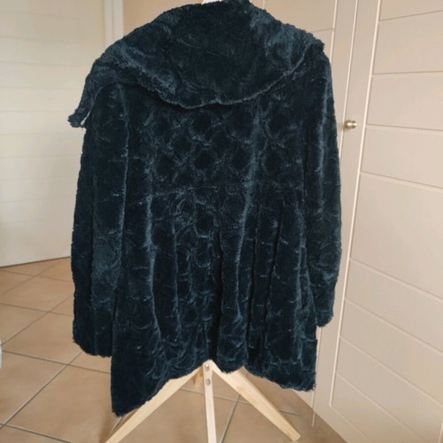 Attrattivo fur coat like new, black, size S