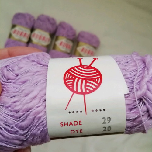 Twilley's cotton yarn new, pack of 5 skeins