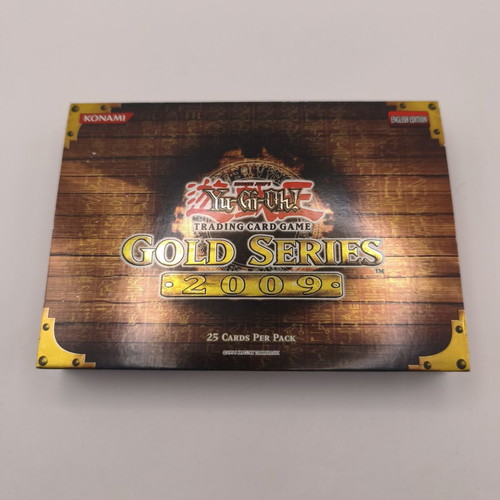 Yu-Gi-Oh! TCG Gold Series 2009 empty booster box used