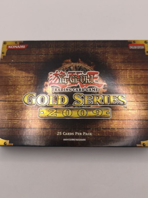 Yu-Gi-Oh! TCG Gold Series 2009 empty booster box used