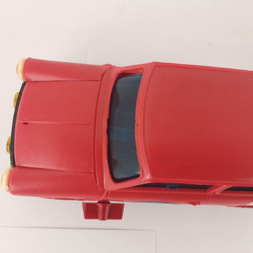 Toy car used Greek vintage 1977 celluloid