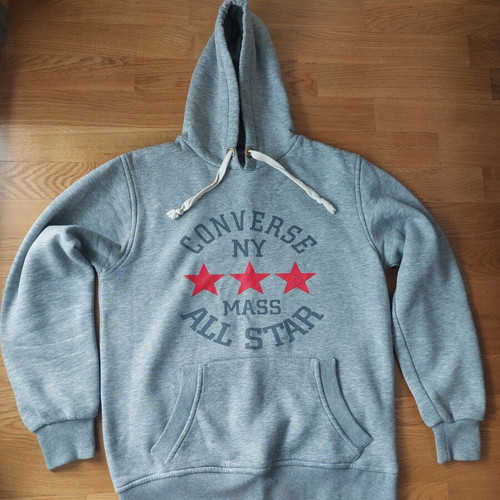Converse All Star sweatshirt like new, men's medium, grey