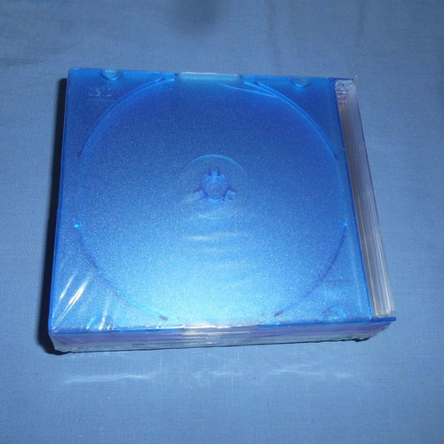 CD ROM slim case pack of 10 pieces empty, new
