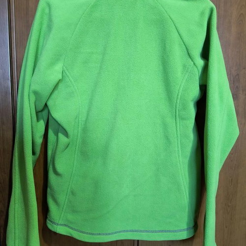 McKinley fleece jacket like new, size 16 Small, green with purple details