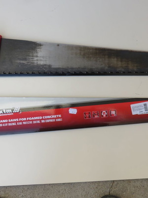 Πριόνι ALFABLOCK 70cm μεταχειρισμένο για πορομπετόν MTX