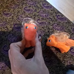 My Little Pony Baby Generation 1 like new, 2 together, orange and pink