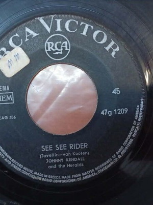 Johnny Kendal Jezebel See See Rider 7’ single used, rock