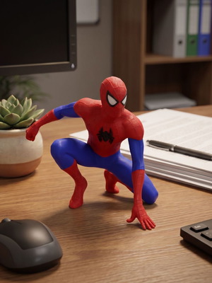 Spiderman διακοσμητική φιγούρα καινούργιο, 15cm επί 20cm