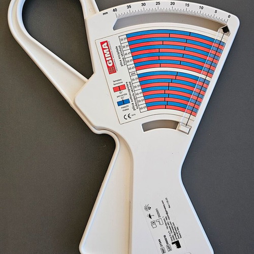 Gima Skinfold Fat Caliper for Professional Use
