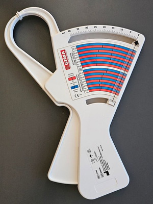 Gima Skinfold Fat Caliper for Professional Use